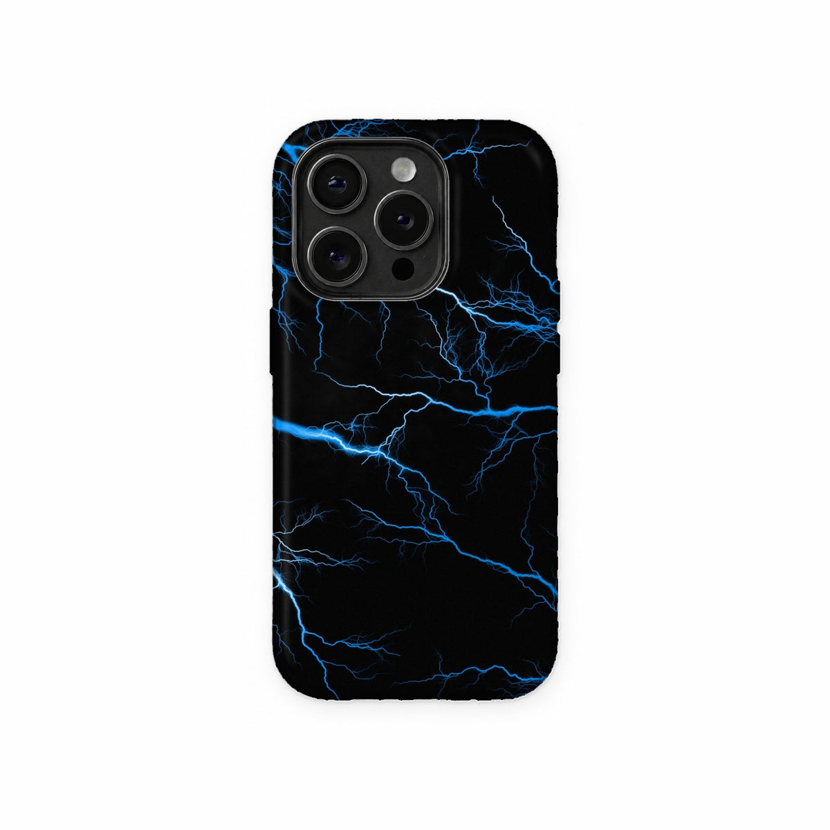 Blue Lightning - Glass Case
