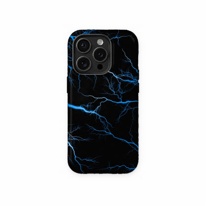 Blue Lightning - Glass Case