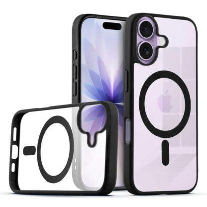 Strong MagSafe Anti-Yellow Transparent Case – iPhone 11 to 17 Pro Max